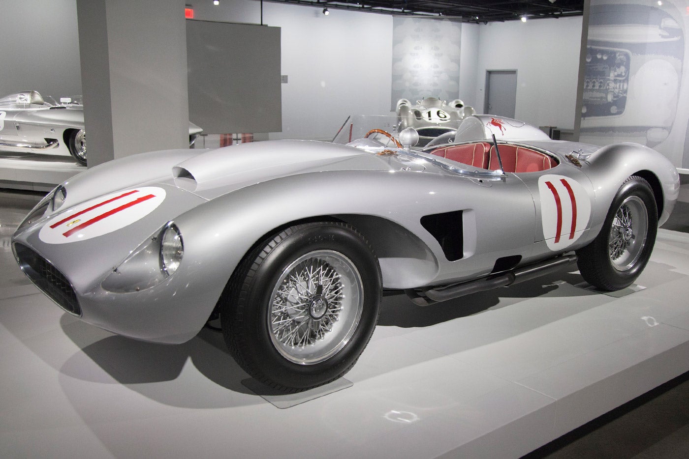 <strong>1957 Ferrari 625/250 Testa Rossa</strong>: With a 4-cylinder Le Mans engine and top speeds of 170mph, this Ferrari's believed to have won over 50 races, not including the prizes it’s racked up at car shows.