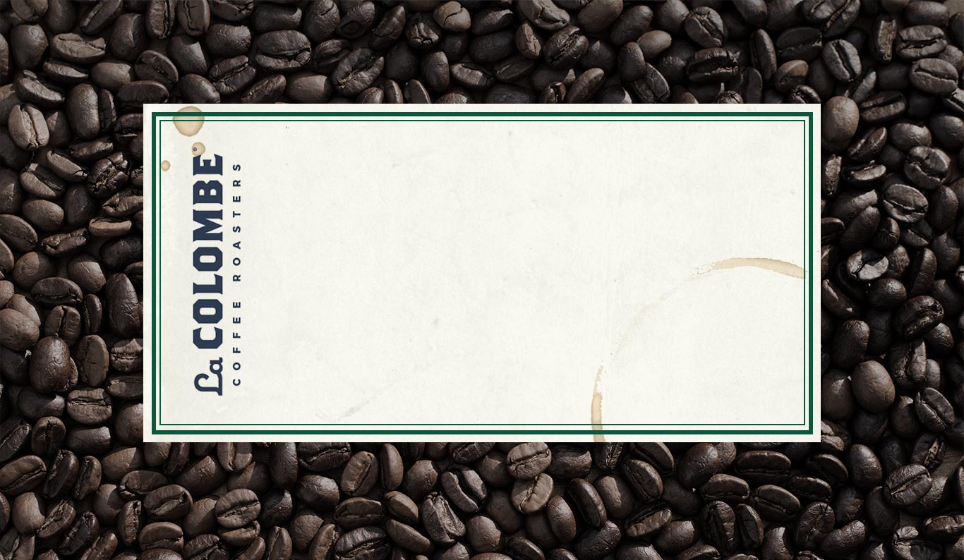 Background of dark coffee beans.