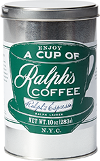Tin of Ralph's Espresso.
