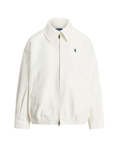 Oversize Cotton Windbreaker