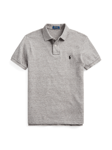 Slim fit mesh Polo-shirt