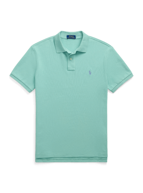 Slim fit mesh Polo-shirt
