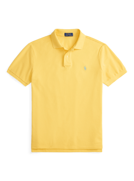 Slim fit mesh Polo-shirt