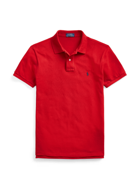 Slim fit mesh Polo-shirt