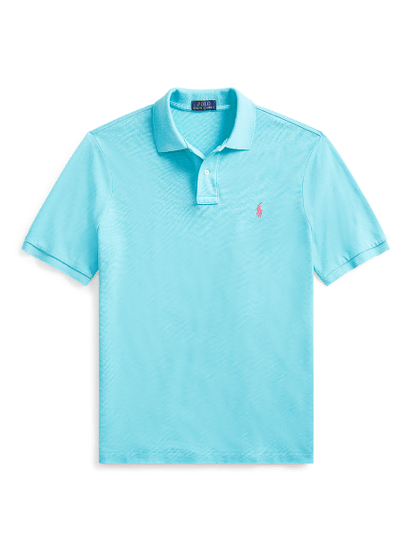 Slim fit mesh Polo-shirt