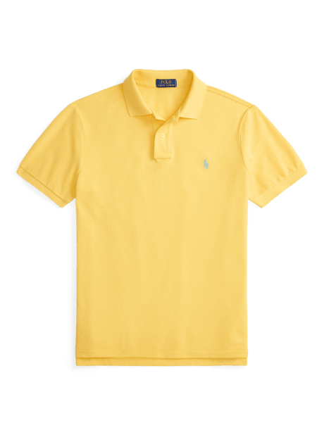Slim fit mesh Polo-shirt