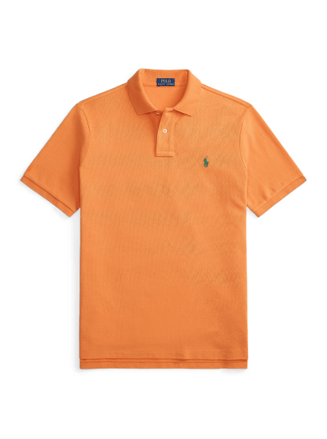 Slim fit mesh Polo-shirt