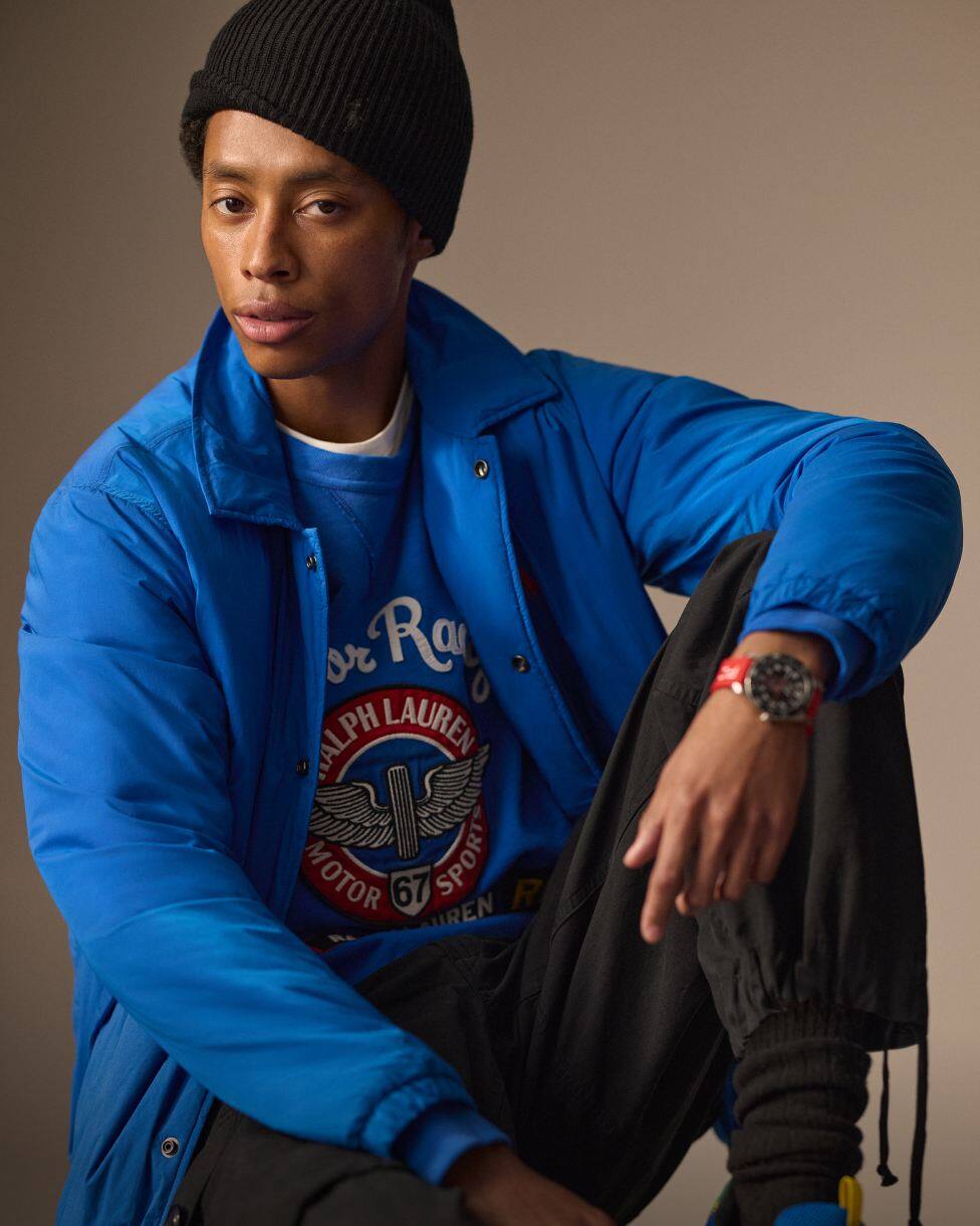 Vintage fit fleece sweatshirt