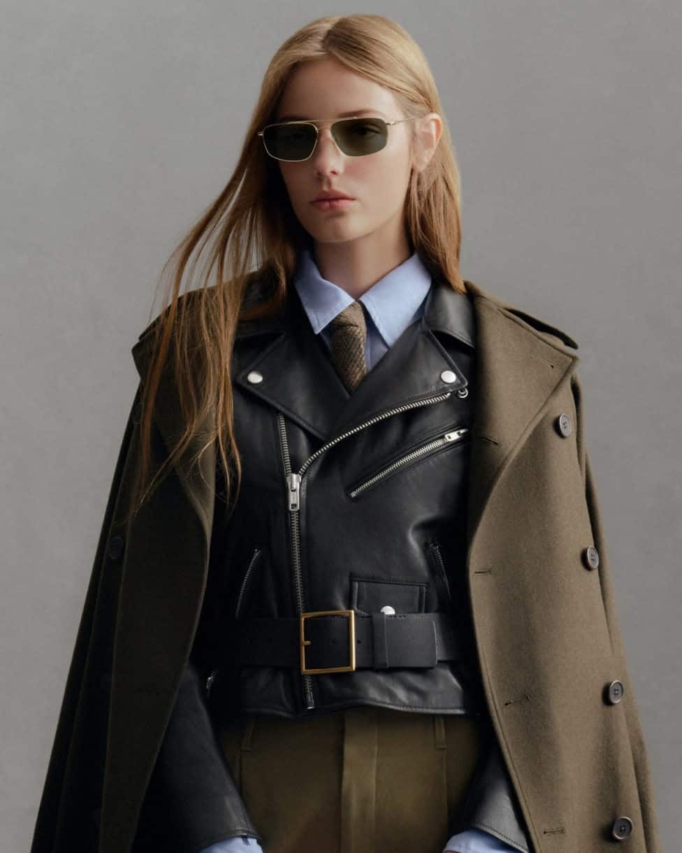 Oversized katoenen end-on-end overhemd