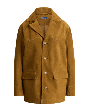 Suède jack in westernstijl