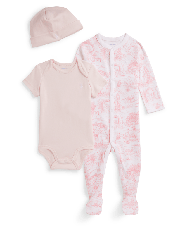 Toile katoenen 3-delige cadeauset